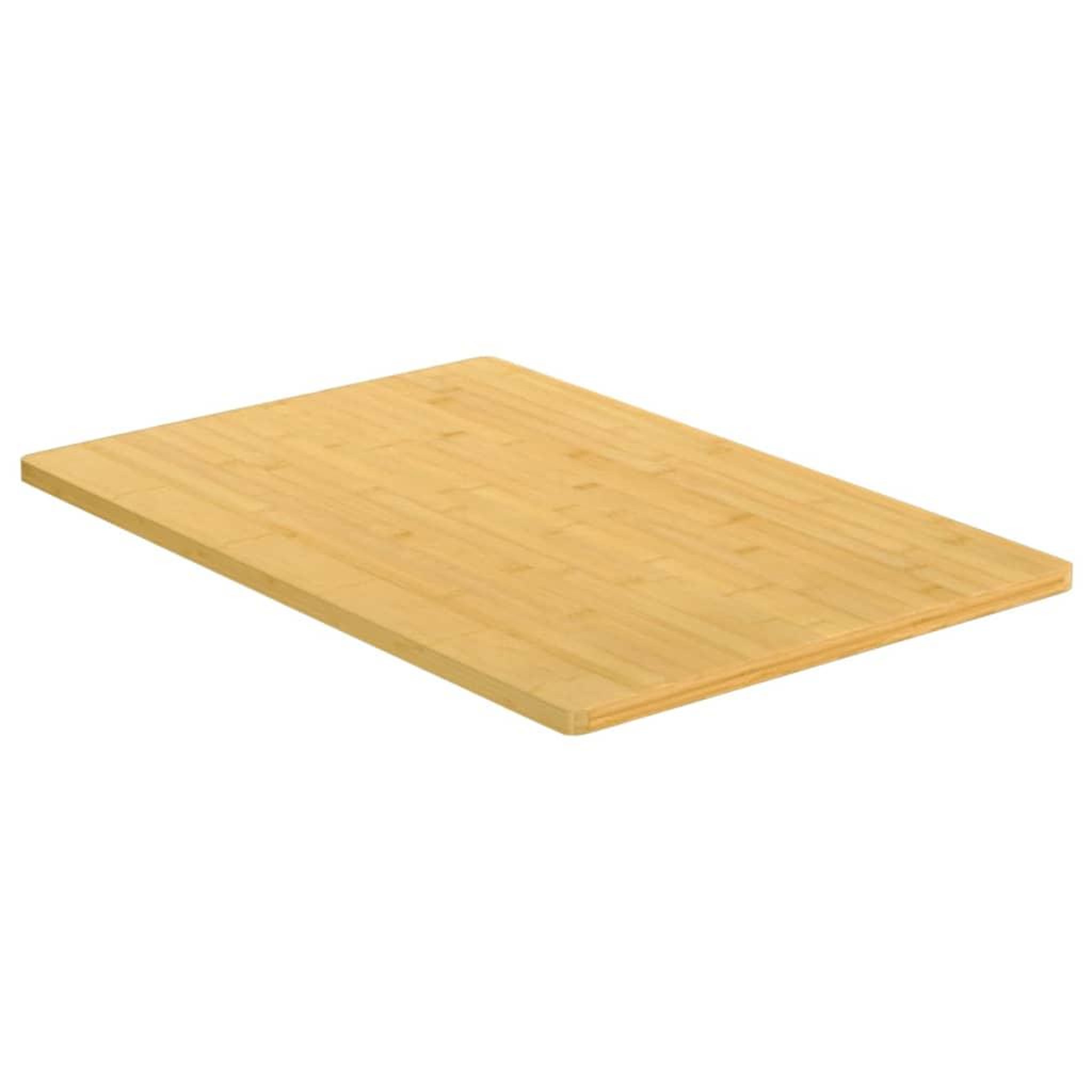 Voir la diapositive 2 : VIDAXL Dessus de table 60x100x1,5 cm bambou