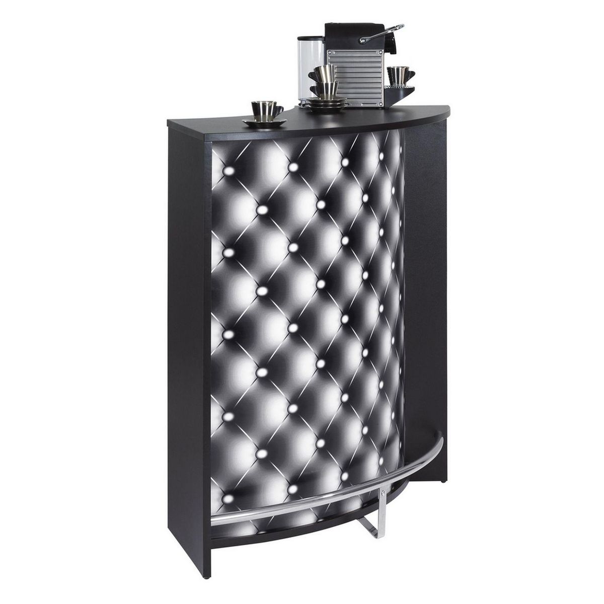 Bar comptoir imprimé  capitons L107cm  TOP COOK