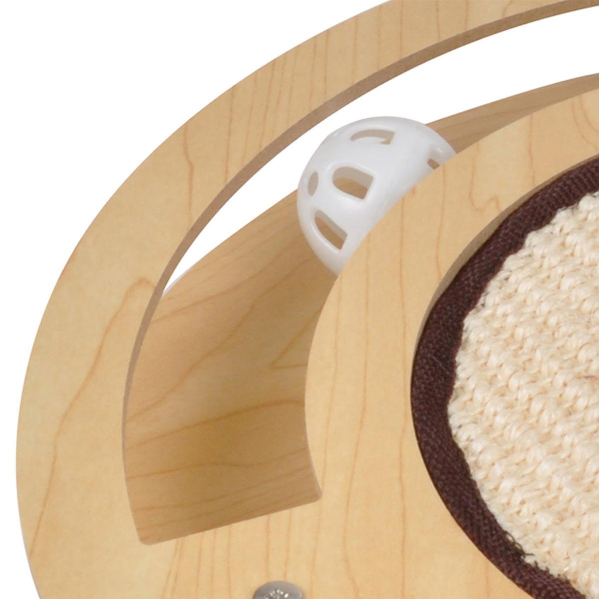 Voir la diapositive 2 : LOVE STORY Jeu interactif pour chat  griffoir & tunnel  33cm naturel