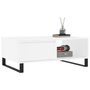 Voir la diapositive 3 : VIDAXL Table basse blanc 90x60x35 cm bois d'ingenierie