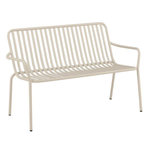 Paris Prix Banc de Jardin en Métal  Peking  130cm Beige