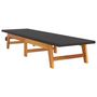 Voir la diapositive 4 : VIDAXL Chaises longues lot de 2 noir/marron resine tressee/bois acacia