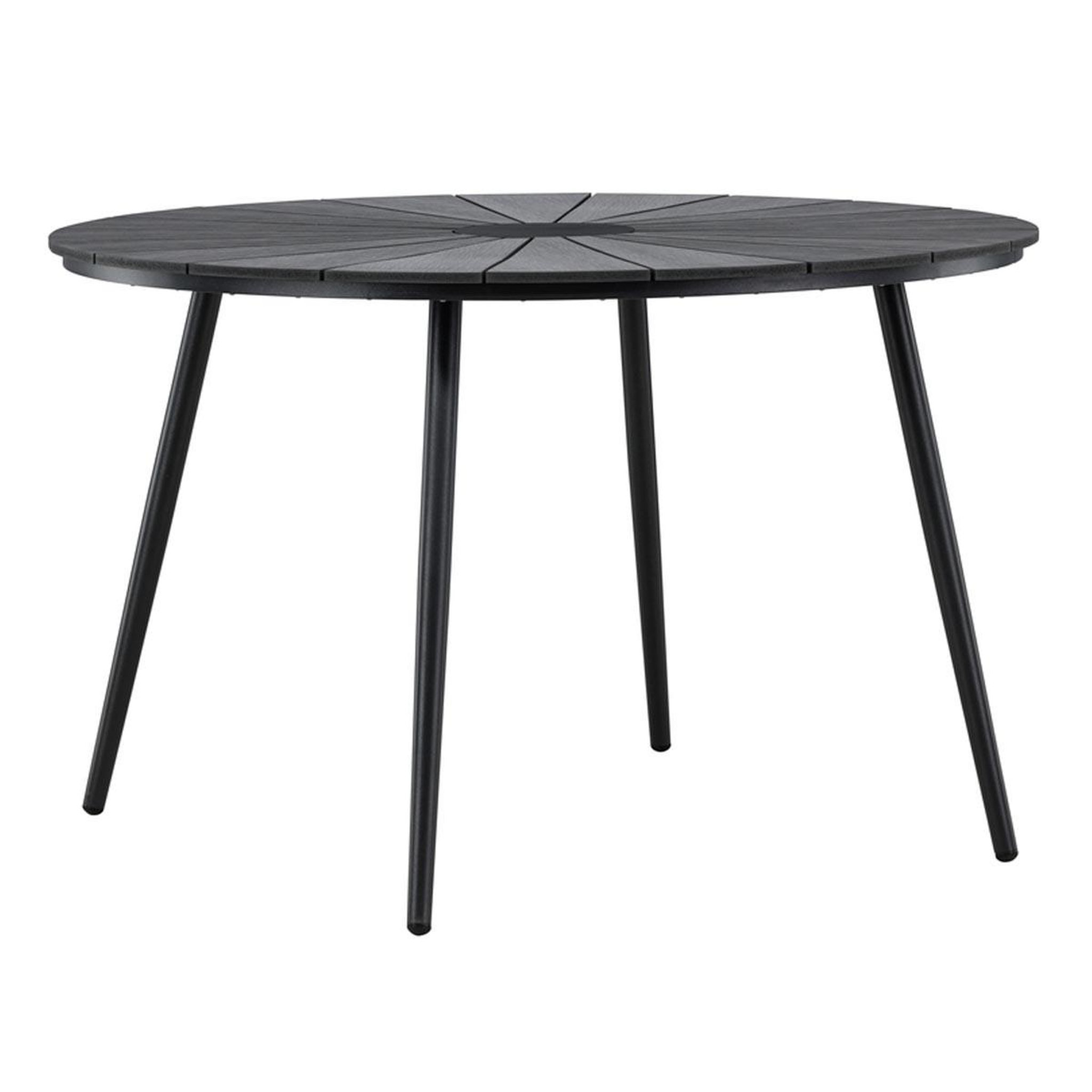 Paris Prix Table de jardin design  san vito  120cm noir