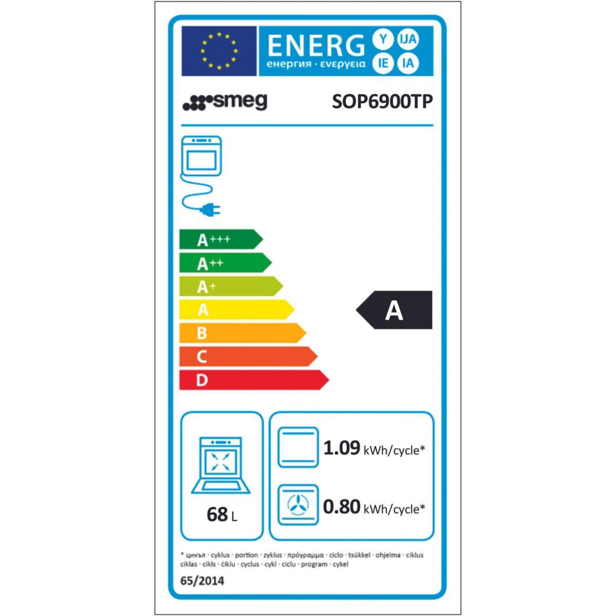 Voir la diapositive 6 : SMEG Four encastrable sop6900tp