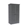 Voir la diapositive 1 : Habitat et Jardin Armoire de jardin  Space  - 87 x 46.5 x 160 cm - Anthracite