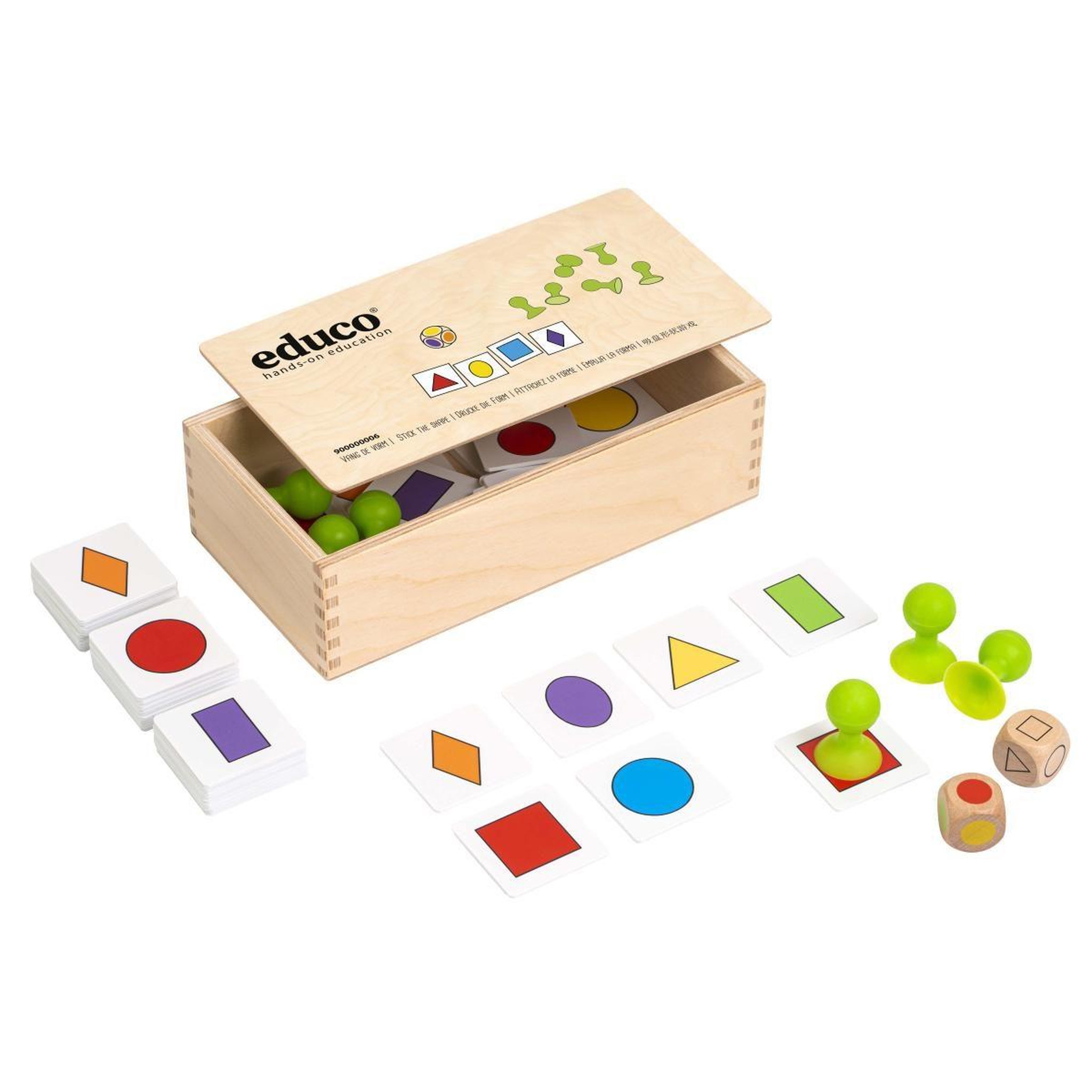 EDUCO Attrapez la forme — jeu éducatif pour la classe