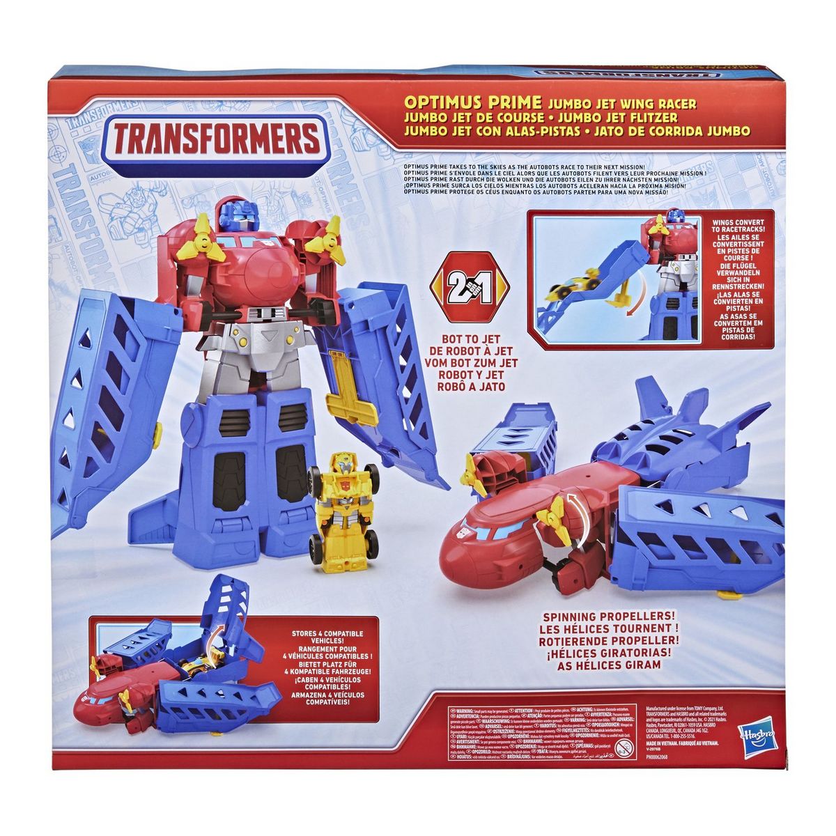 HASBRO Transformateurs Optimus Prime Jumbo Jet