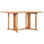 Voir la diapositive 2 : VIDAXL Ensemble a manger d'exterieur pliable 7 pcs Bois solide de teck