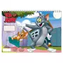  Cahier de dessin Tom et Jerry livre de coloriage Stickers Regle Pochoir Album