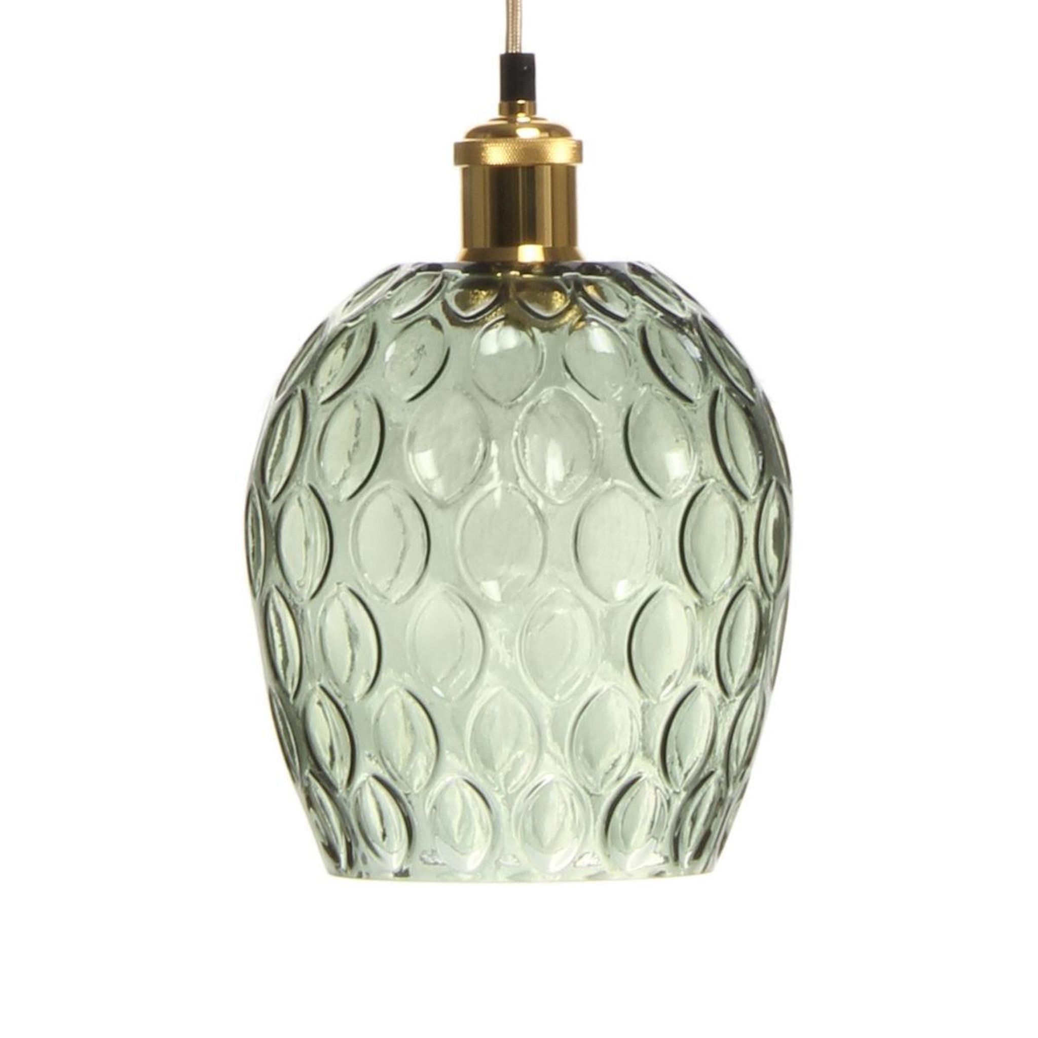 Paris Prix Lampe suspension déco  corona  27cm vert