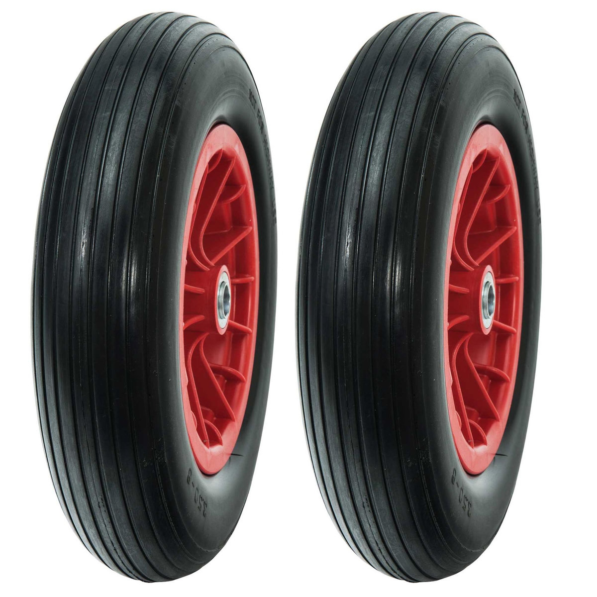 WERKAPRO Roue increvable 14  Ø 360 2 Pièces WERKA PRO  Alésage 20 mm Alésage 20 mm