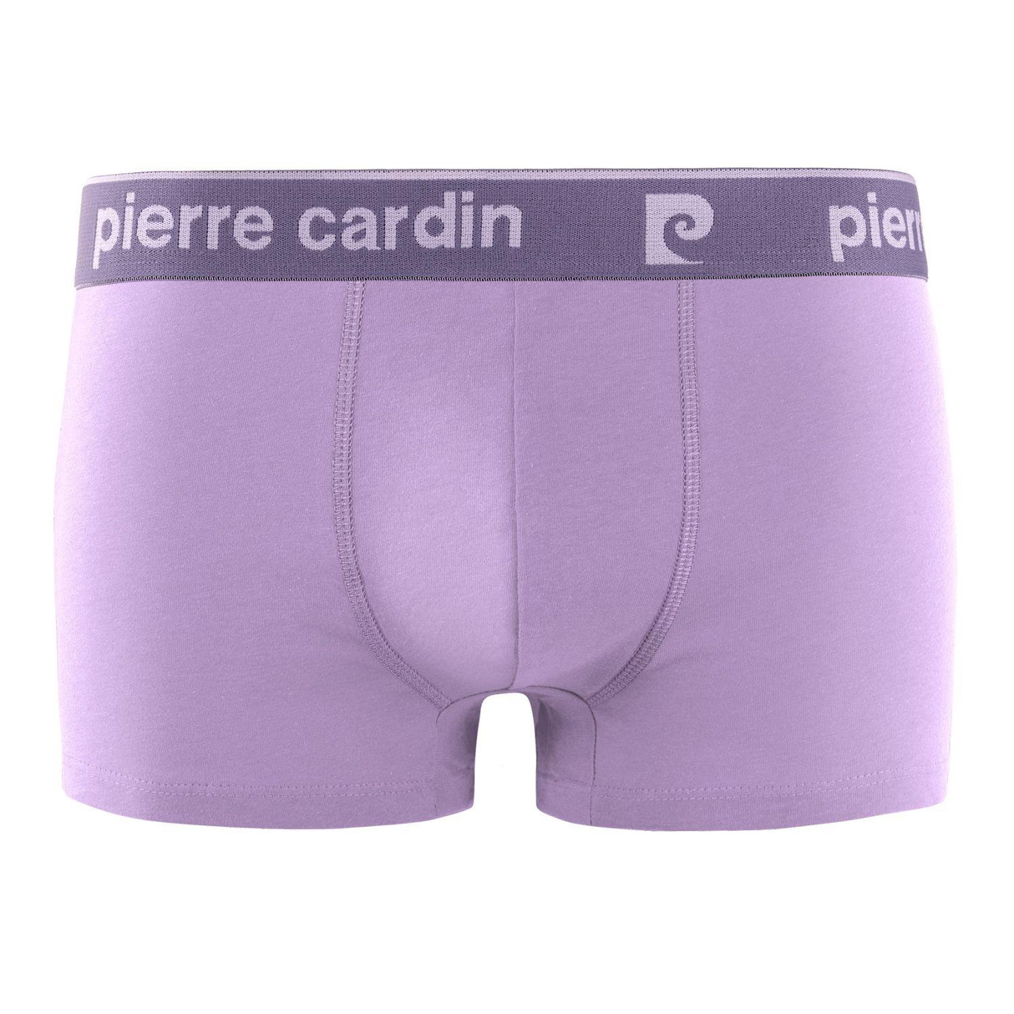 Voir la diapositive 5 : PIERRE CARDIN Lot de 4 boxers homme Colors
