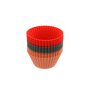 Voir la diapositive 1 : DR.OETKER Lot de 12 caissettes muffins en silicone 7 cm Dr. Oetker Flexxibel Love