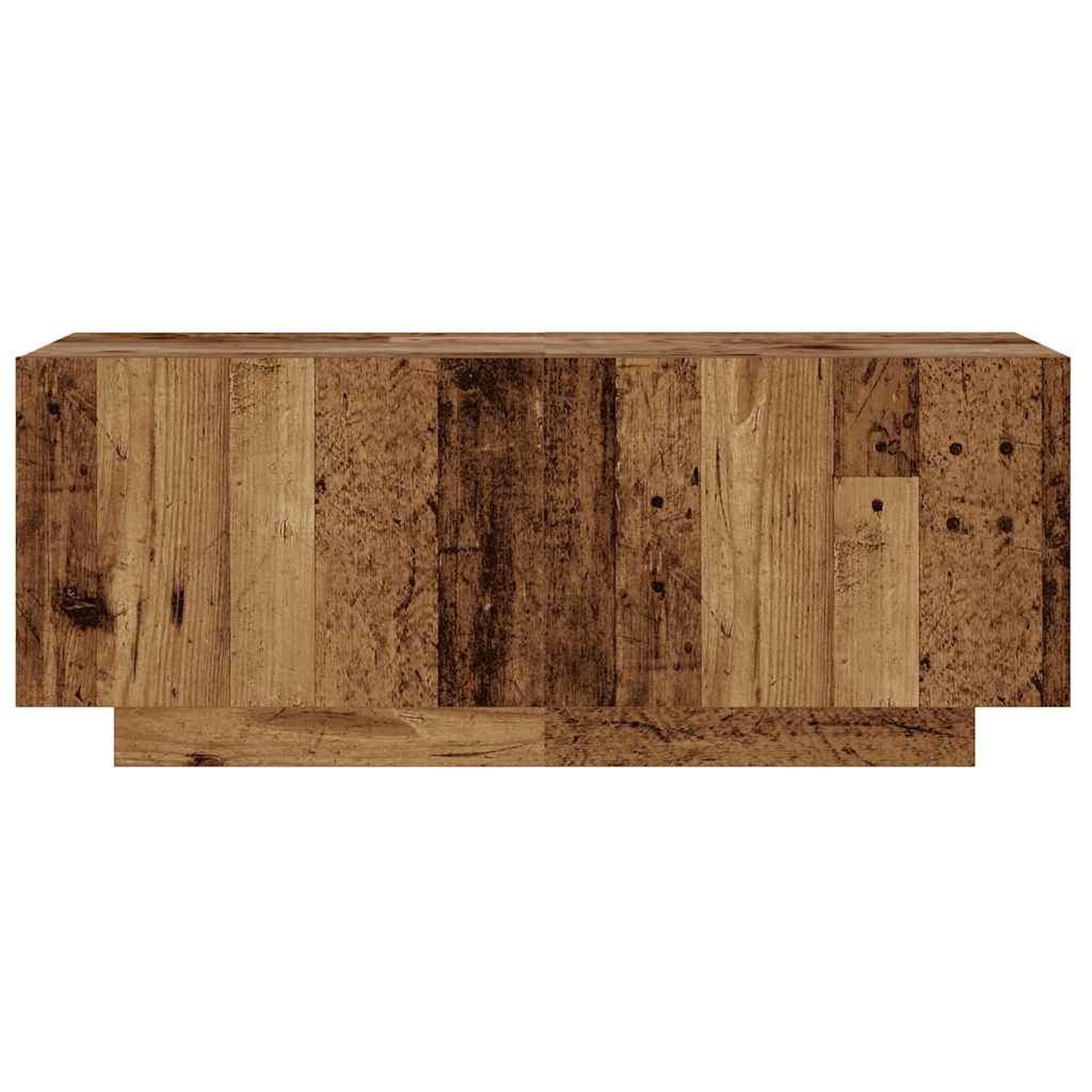 Voir la diapositive 4 : VIDAXL Table de chevet vieux bois 100x35x40 cm bois d'ingenierie