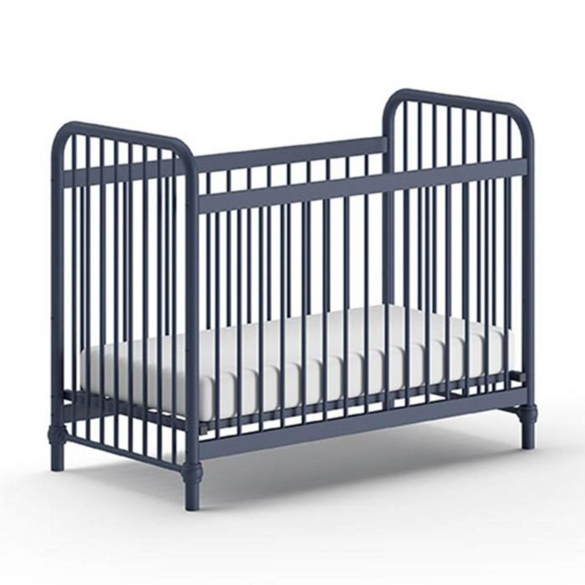 Paris Prix Lit Bébé  Bronxx  60x120cm Bleu Mat