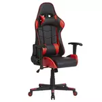 vs venta-stock fauteuil de bureau gaming racer professionnel rouge, inclinaison et hauteur réglable