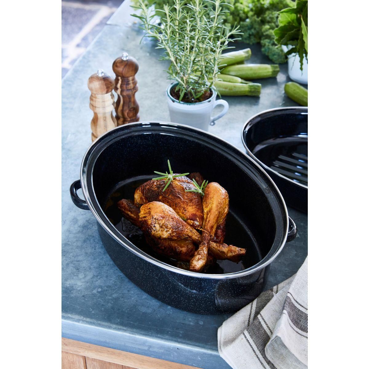 BAUMALU Cocotte roaster 38 cm 6.3L