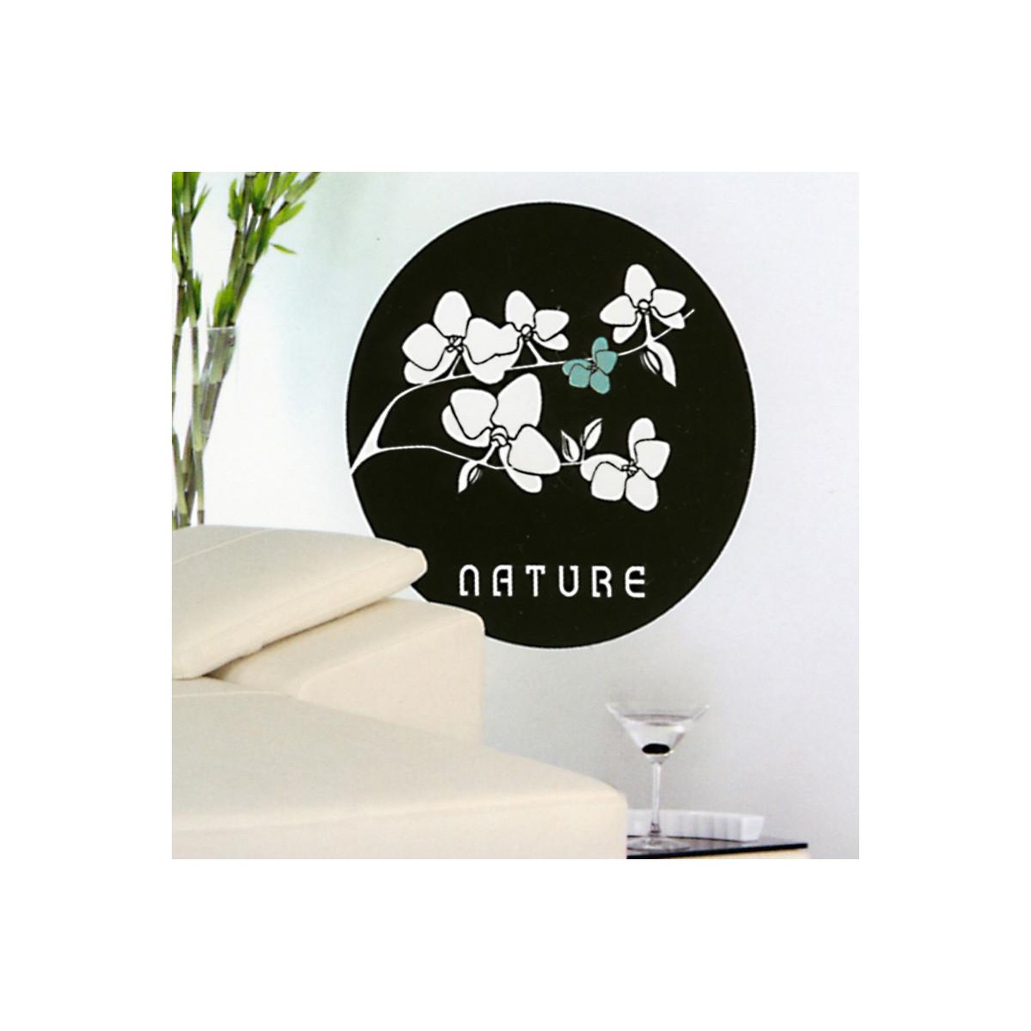 ATMOSPHERA Sticker Zen  Nature  Noir