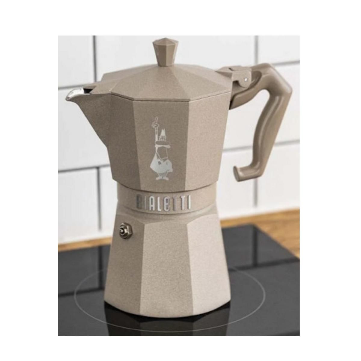 BIALETTI Cafetière italienne 3 tasses sable - 0009077
