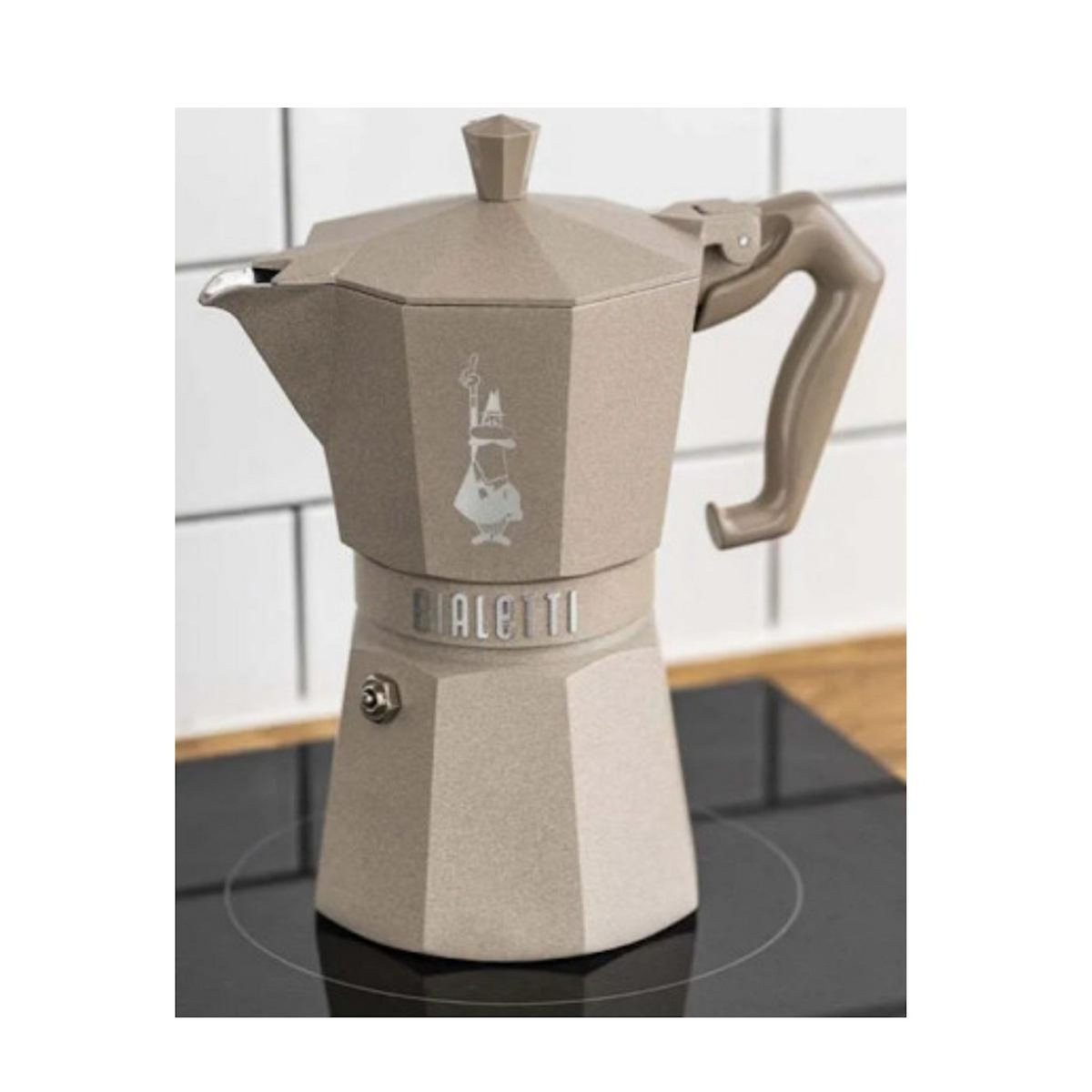 BIALETTI Cafetière italienne 3 tasses sable - 0009077