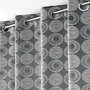 Voir la diapositive 2 : Paris Prix Rideau à Œillets Jacquard  Caelia  140x260cm Gris