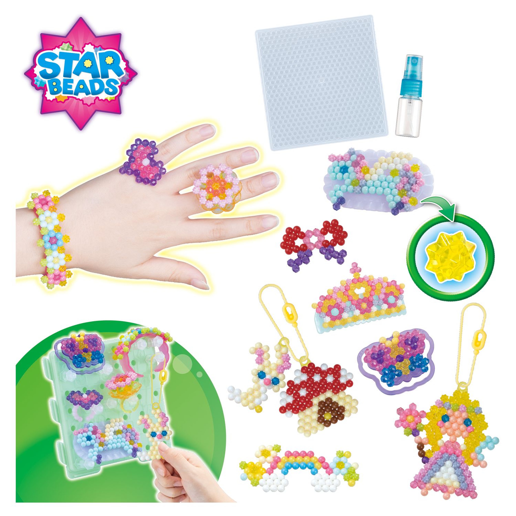 Voir la diapositive 3 : Aquabeads Mes accessoires féeriques à créer