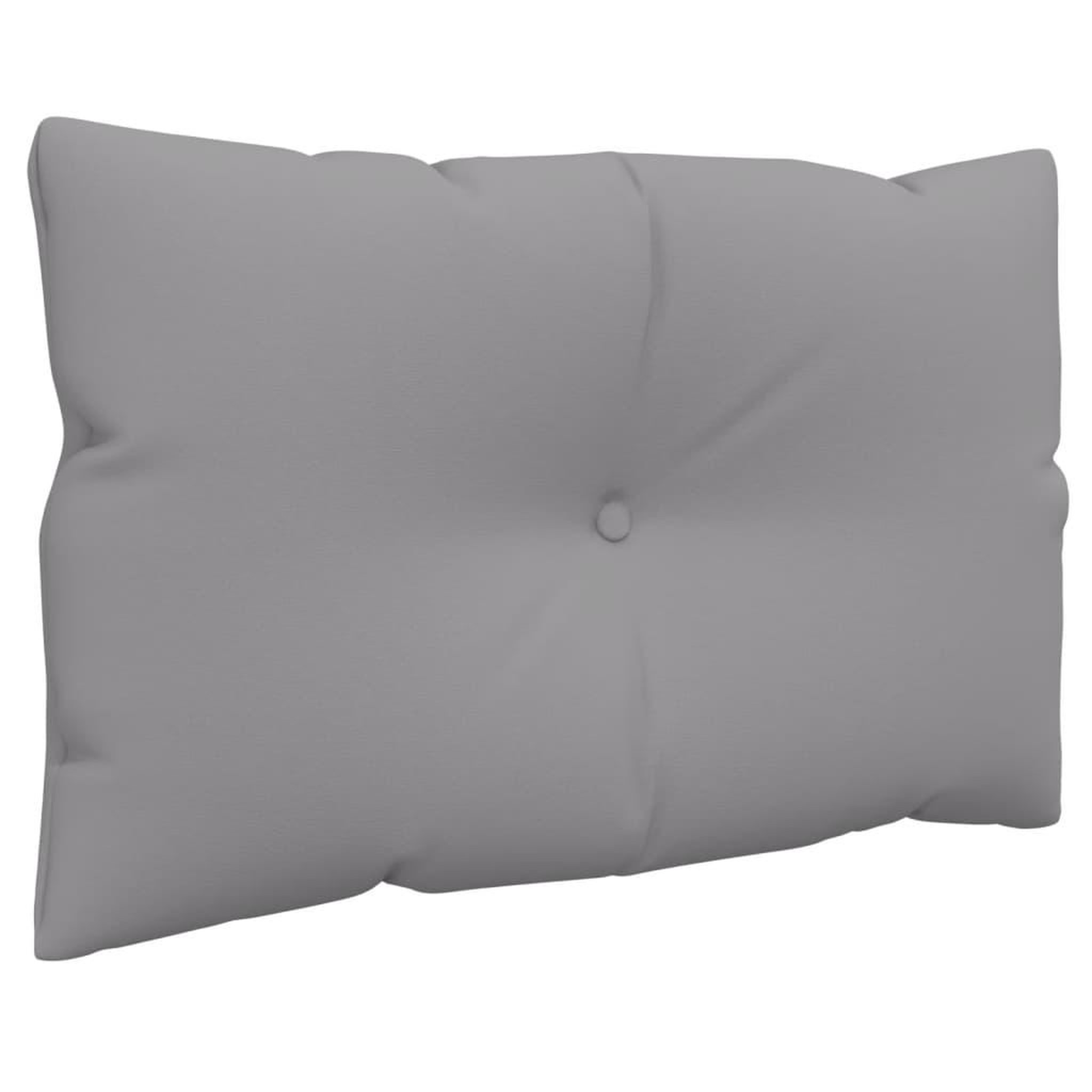 Voir la diapositive 4 : VIDAXL Coussins de palette lot de 2 gris tissu