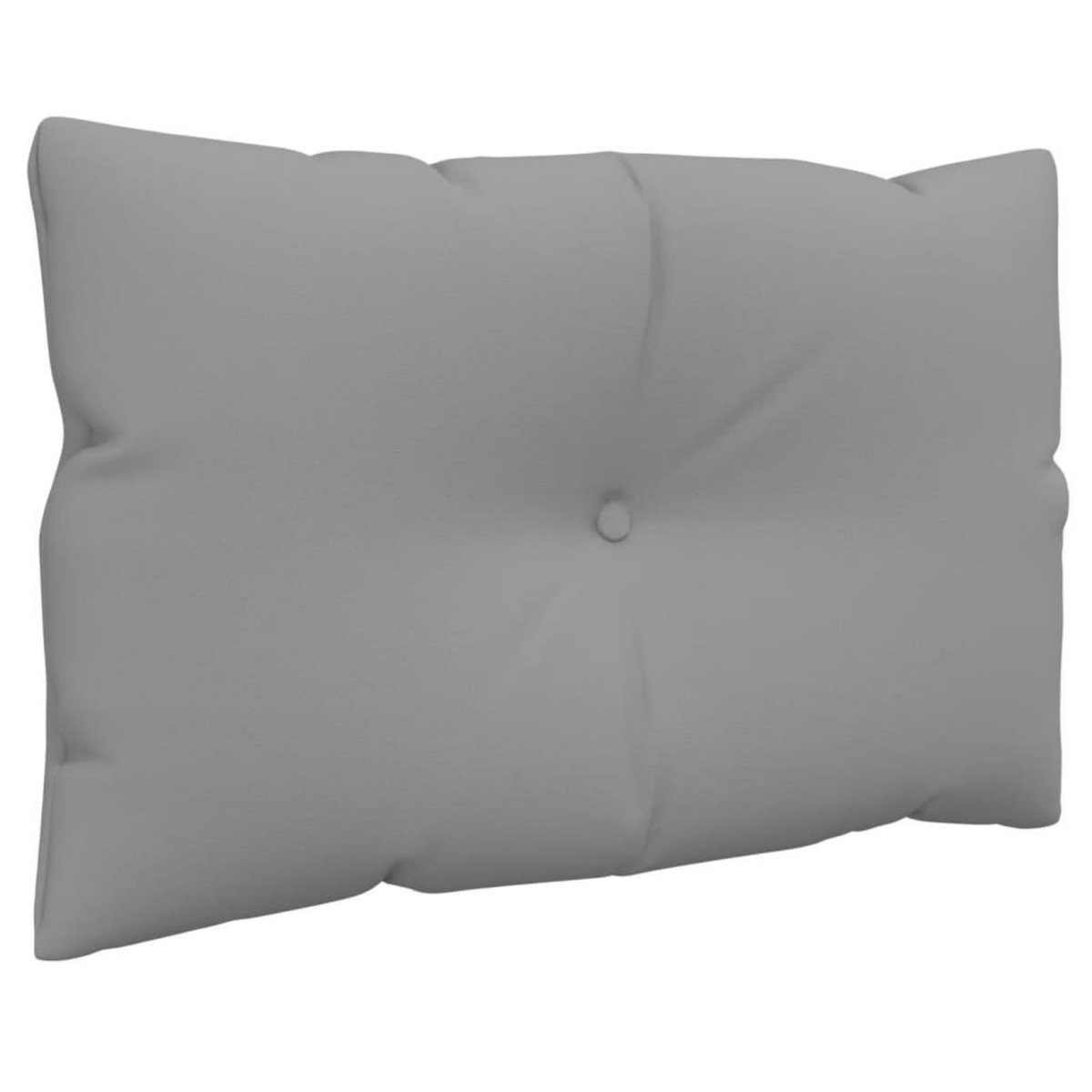 VIDAXL Coussins de palette lot de 2 gris tissu