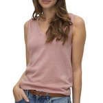 Vero Moda Débardeur /Argenté Femme Vero Moda Mahogany. Coloris disponibles : Rose