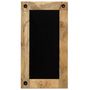 Voir la diapositive 5 : VIDAXL Miroir Bois massif de manguier 50 x 110 cm
