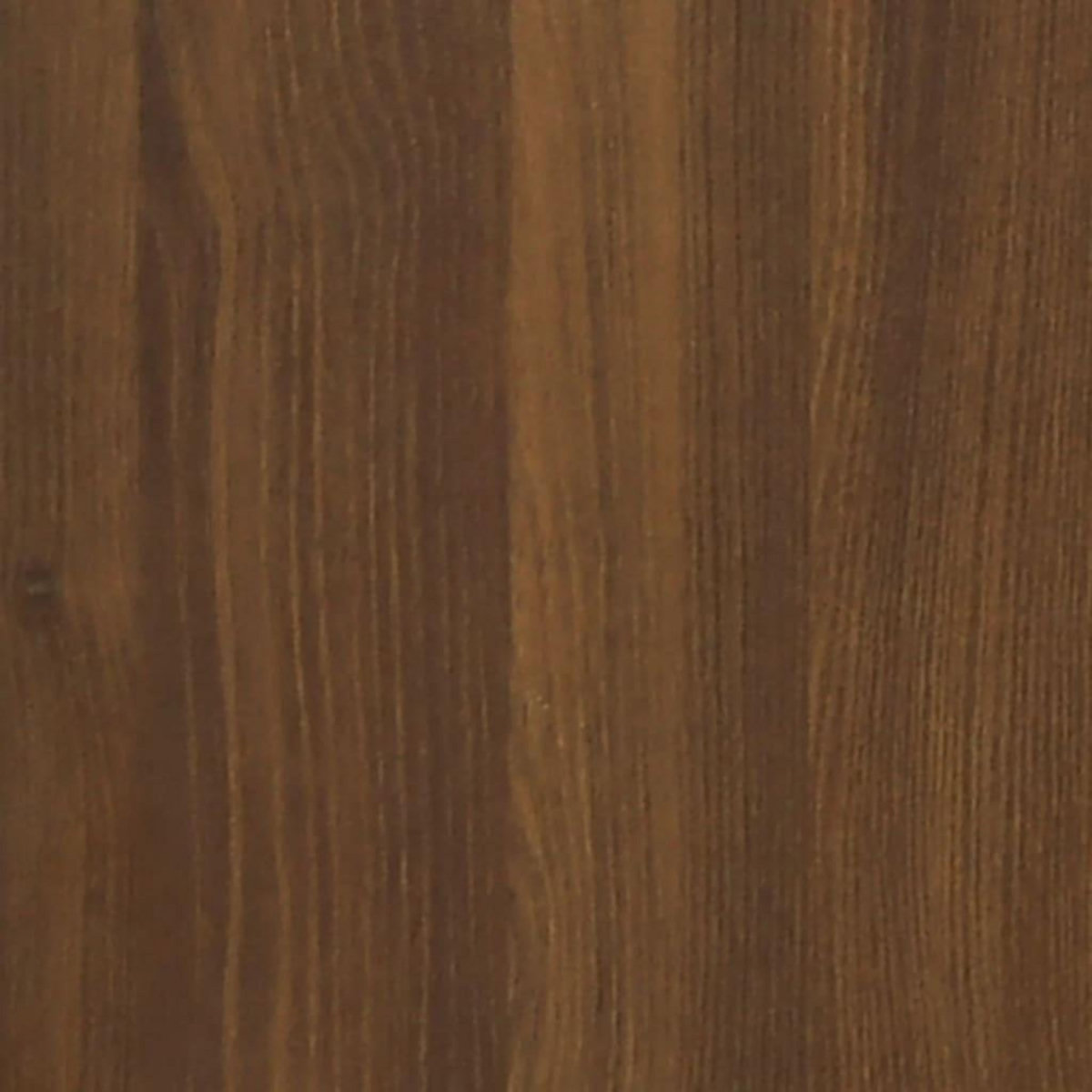 VIDAXL Meuble lavabo avec bassin integre Chene brun Bois d'ingenierie