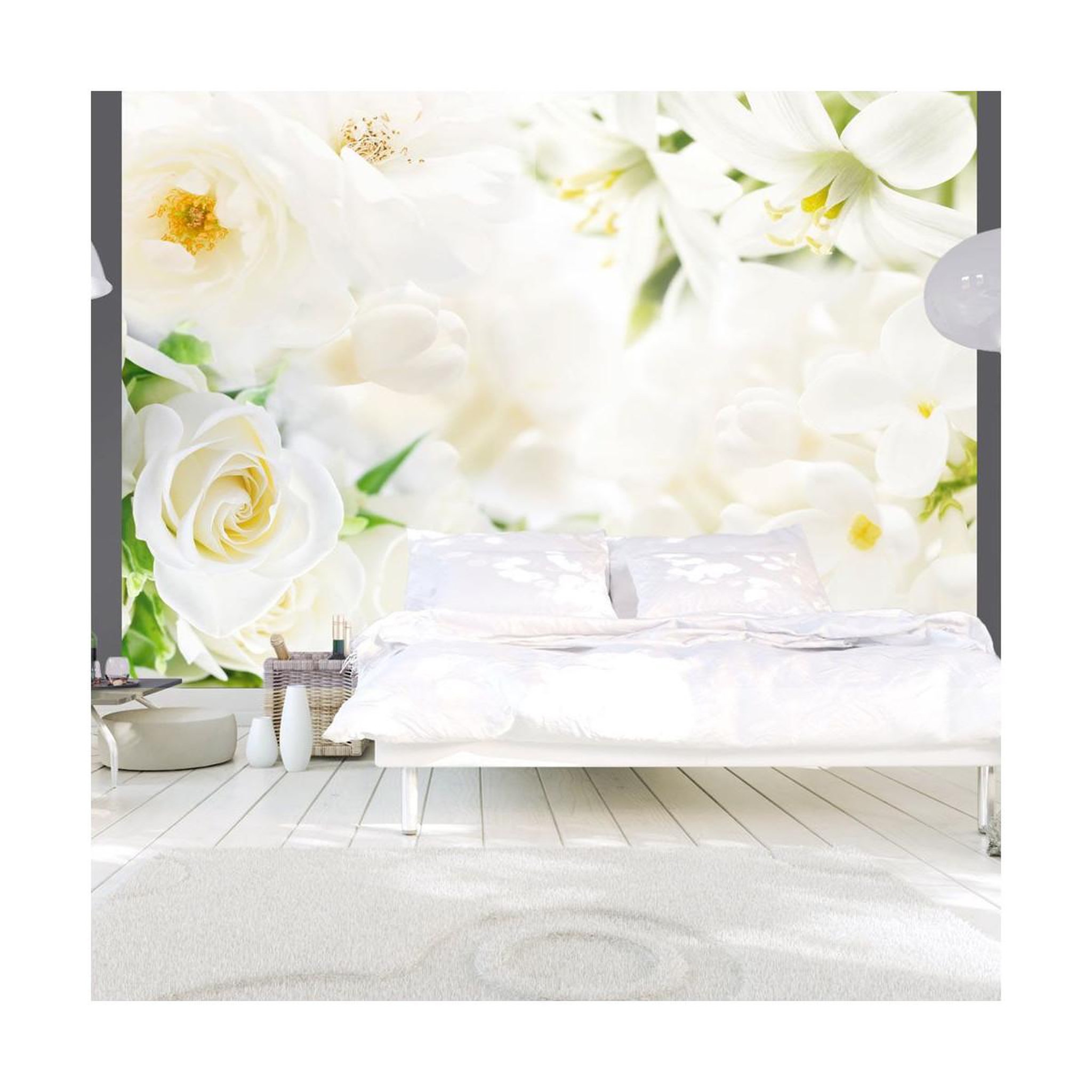 Voir la diapositive 1 : Paris Prix Papier peint  white sigh