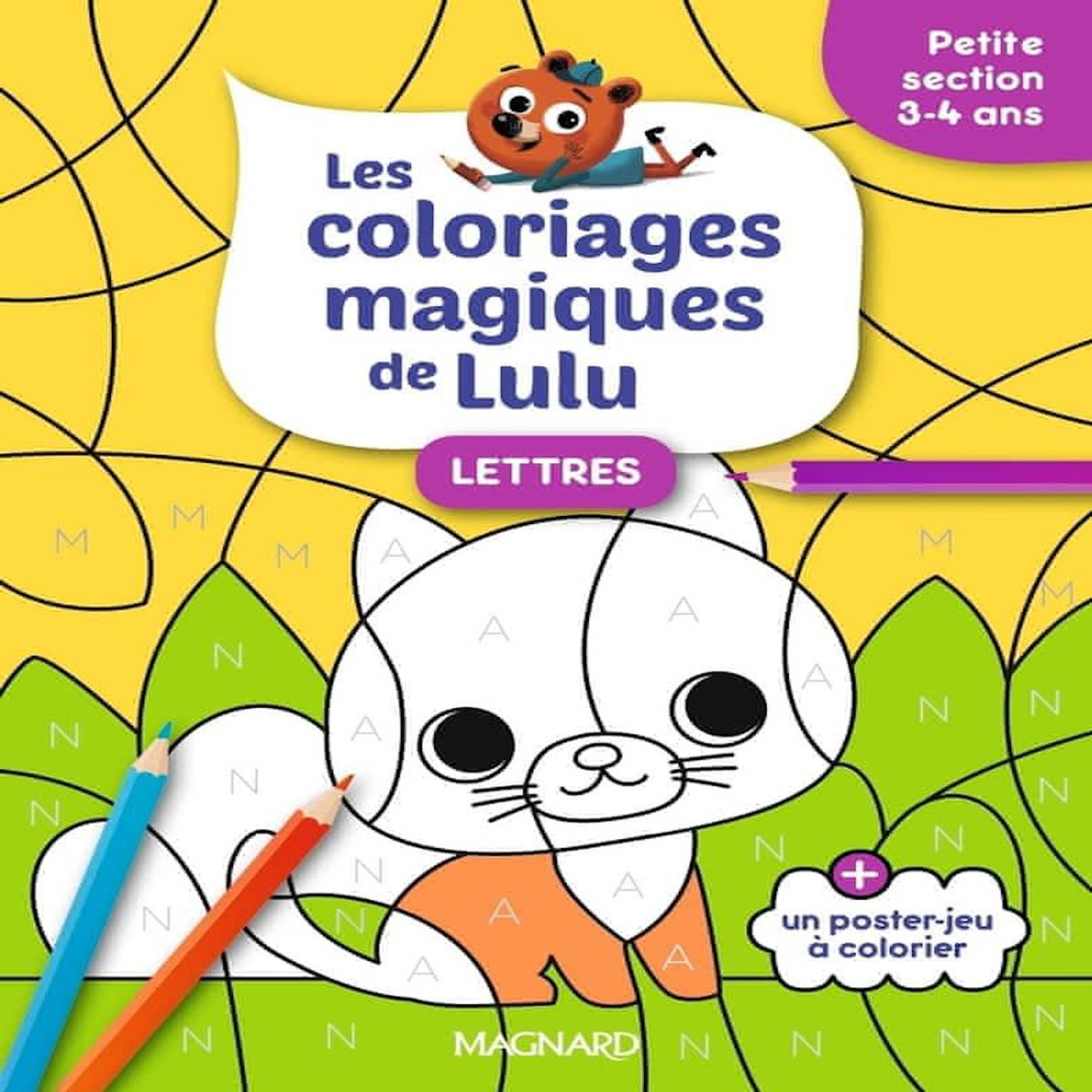 LETTRES PETITE SECTION. + UN POSTER-JEU A COLORIER, Forny Emilie