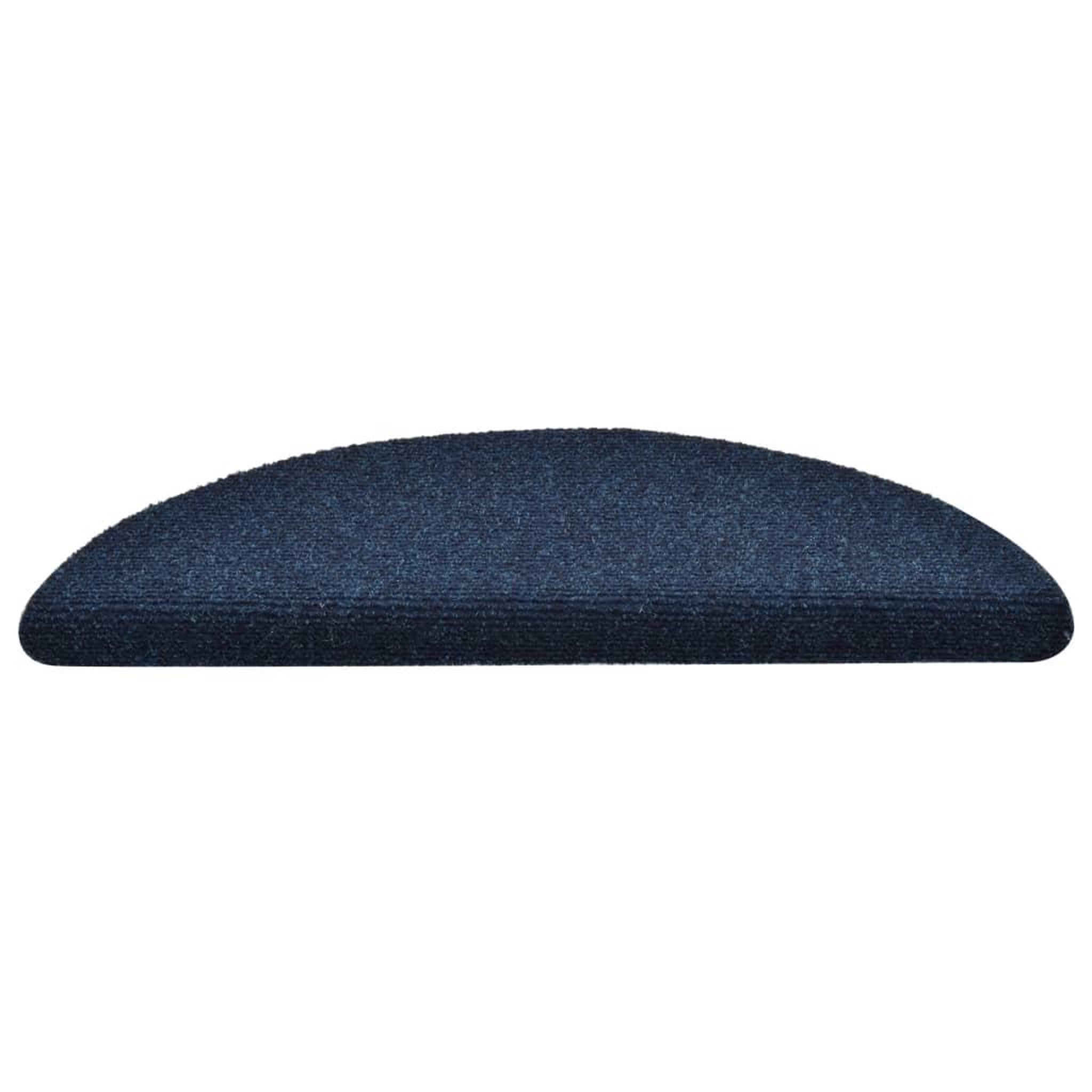 Voir la diapositive 5 : VIDAXL Tapis d'escalier autocollants 15 pcs Bleu 56x17x3 cm Aiguillete