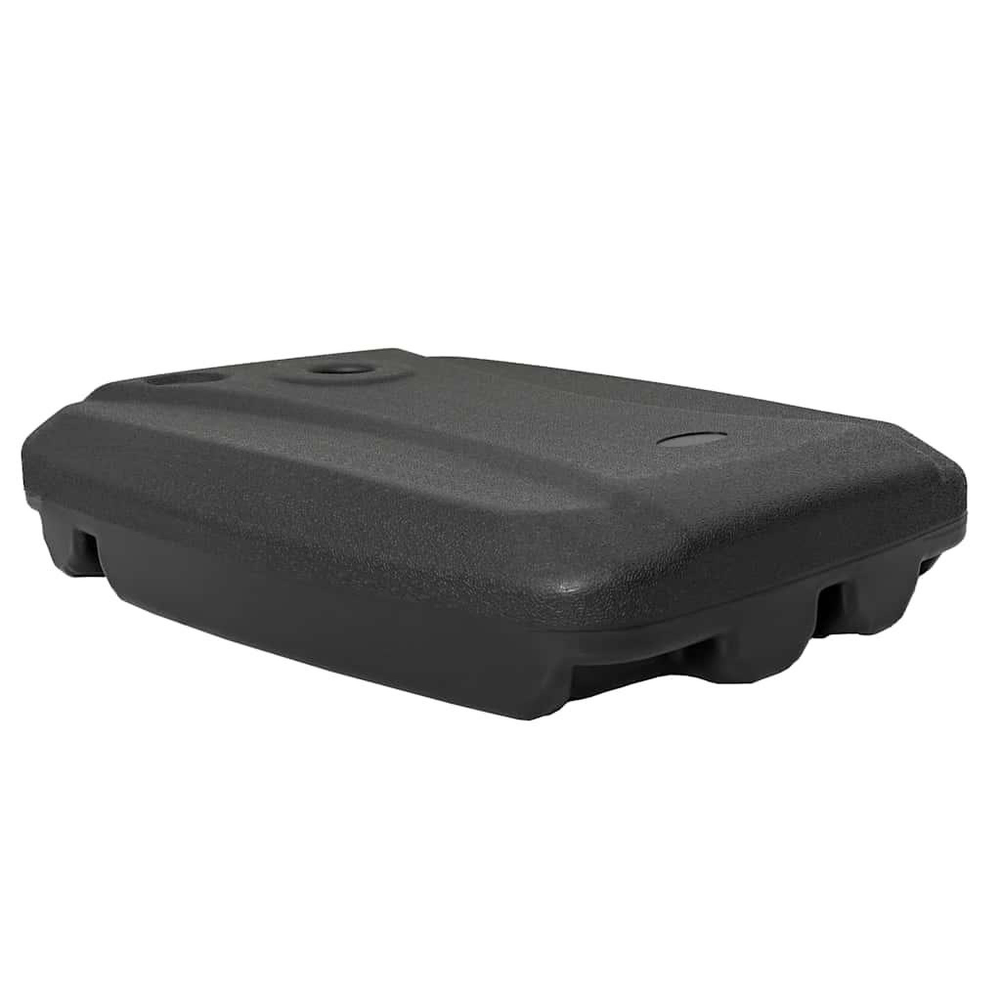 Voir la diapositive 6 : VIDAXL Support de parasol exterieur rempli de sable/eau noir 60 L
