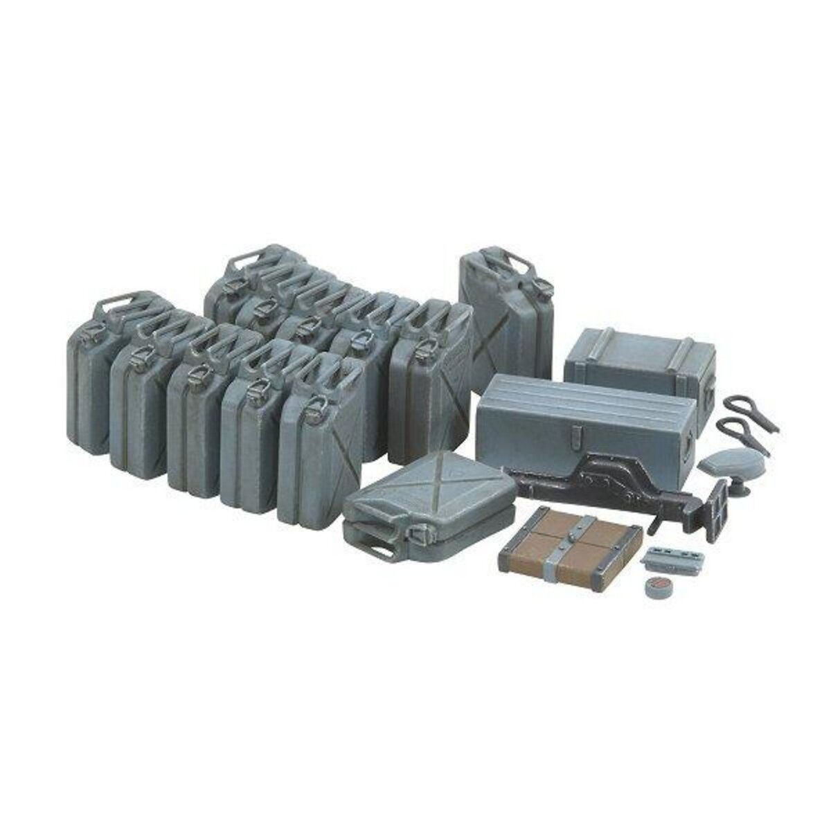 Tamiya Accessoires militaires : Jerrycans allemands