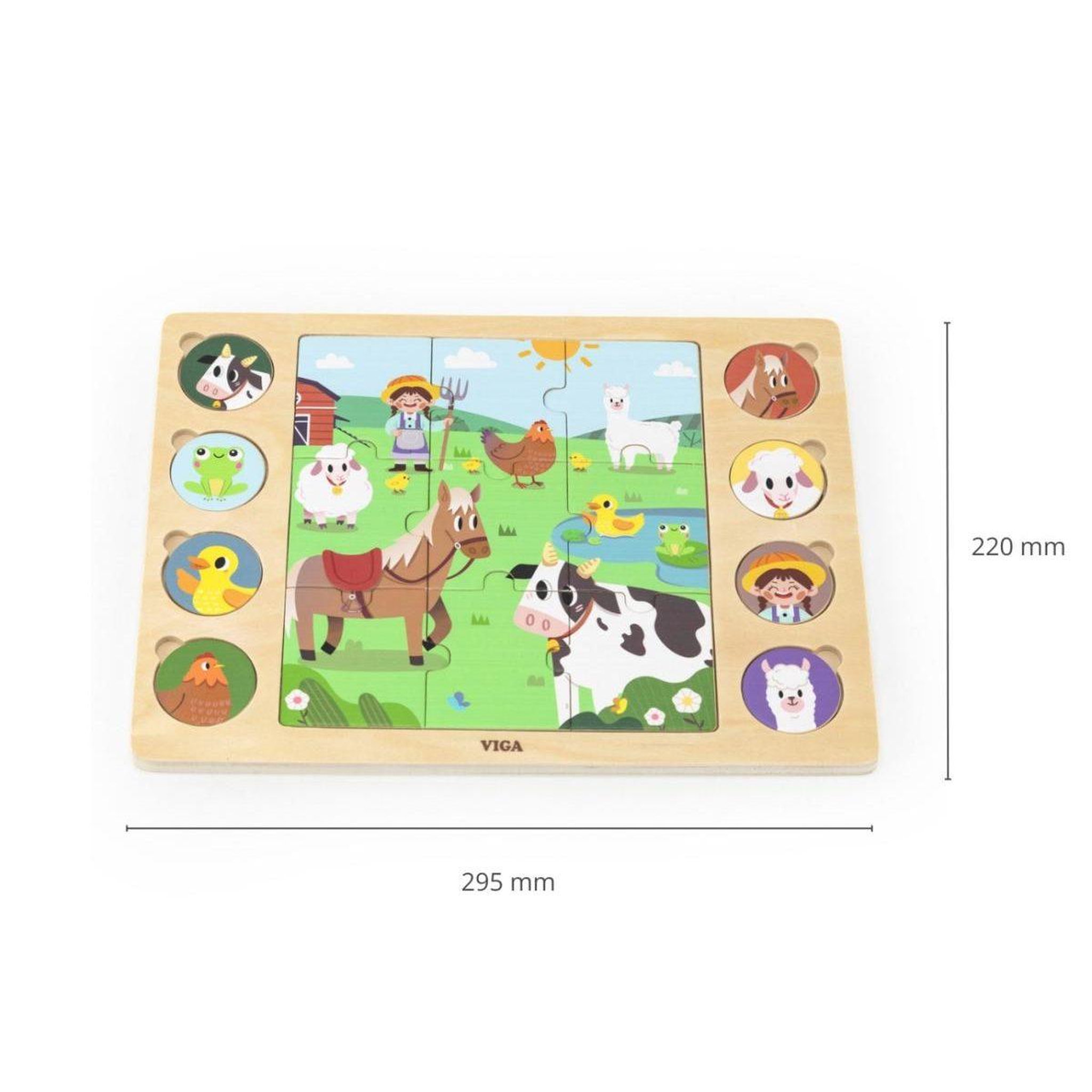 Voir la diapositive 3 : VIGA Puzzle chercher et assortir  44741