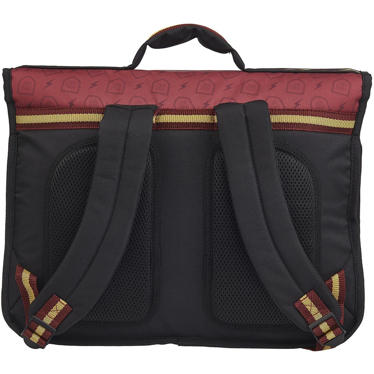 Cartable 41 cm CM1/CM2 rouge et noir Harry Potter
