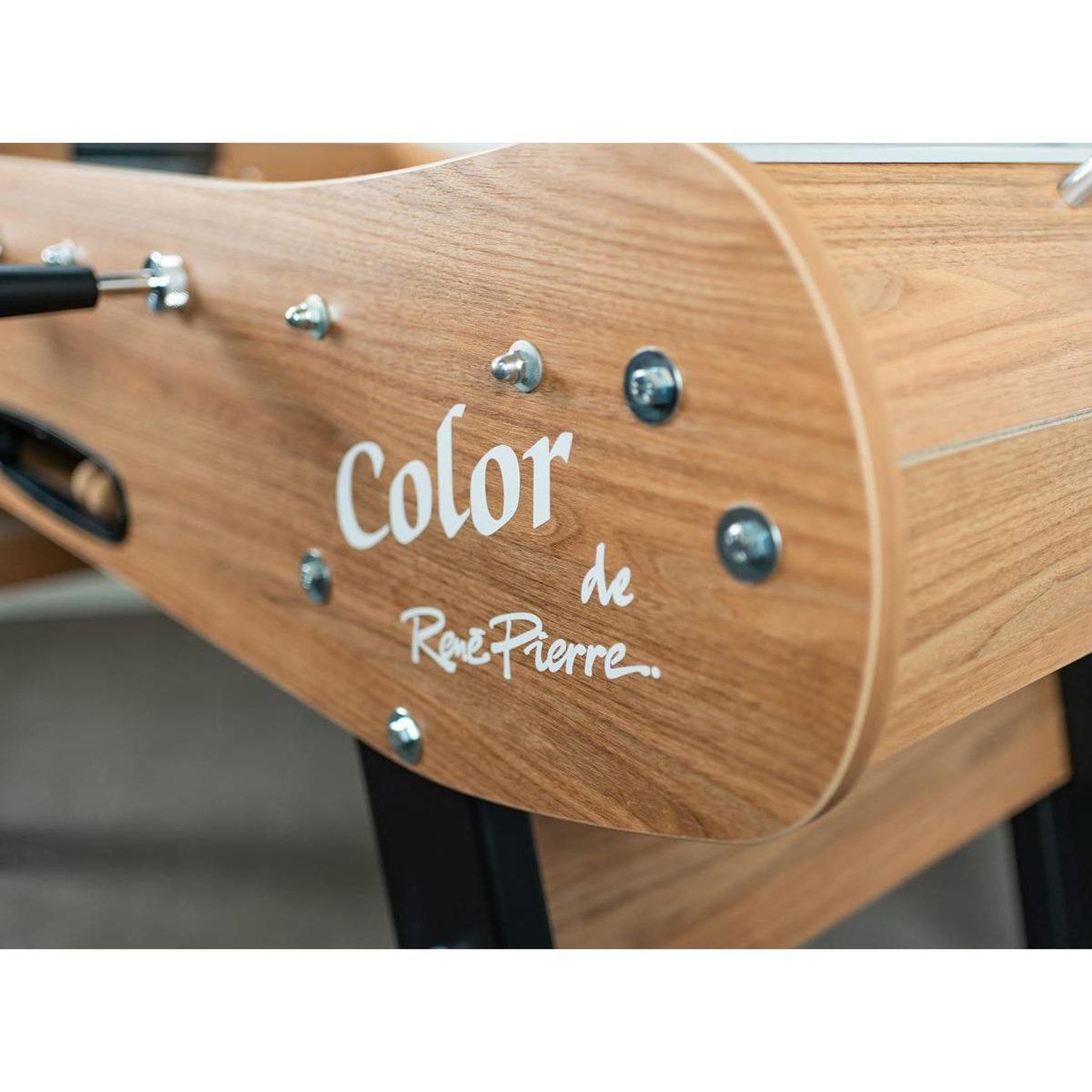 Voir la diapositive 3 : RENE PIERRE Baby foot color noyer venice