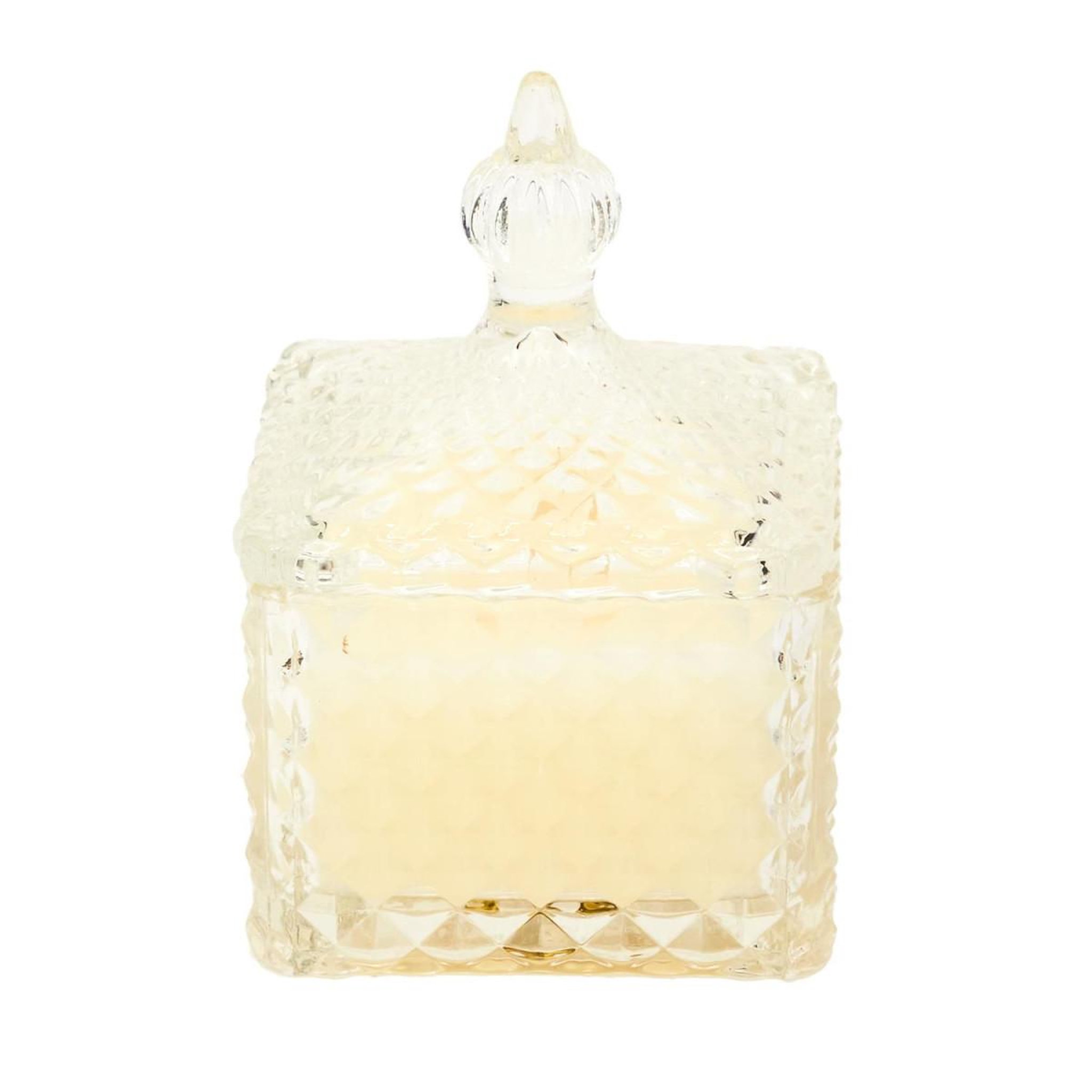 Voir la diapositive 2 : The Home Deco Factory Bougie parfumée déco  ciselé  140g magnolia