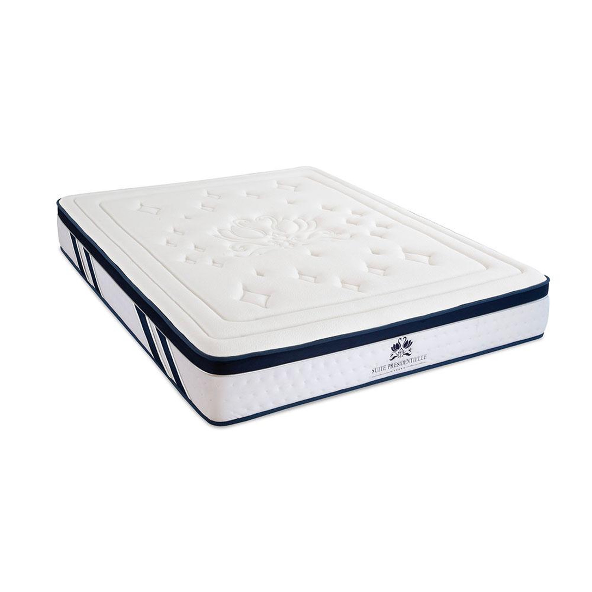 SUITE ETOILEE Suite etoilee | matelas suite presidentielle | mousse avec mémoire de forme. Coloris disponibles : Blanc