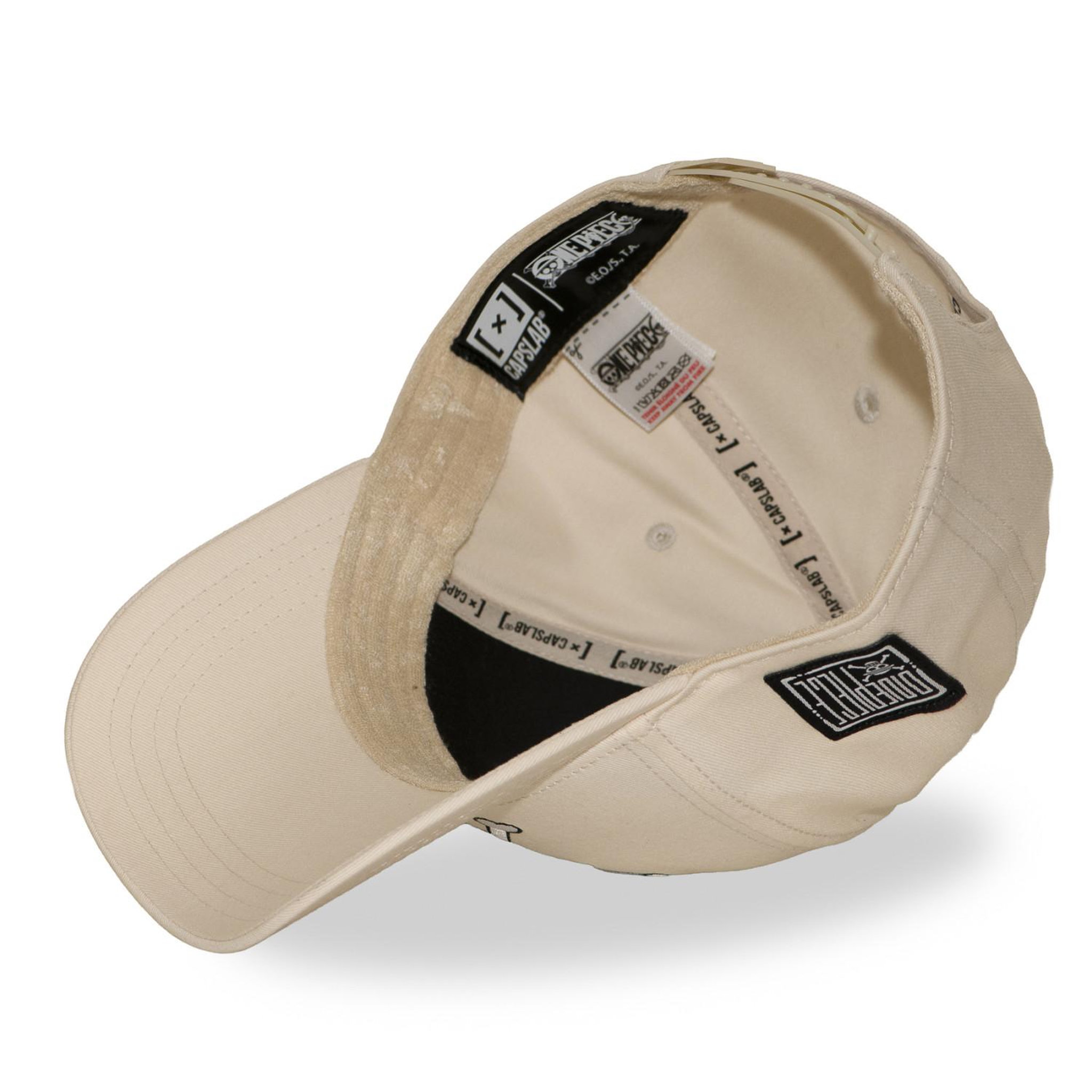Voir la diapositive 6 : CAPSLAB Casquette Baseball premium One Piece Skull