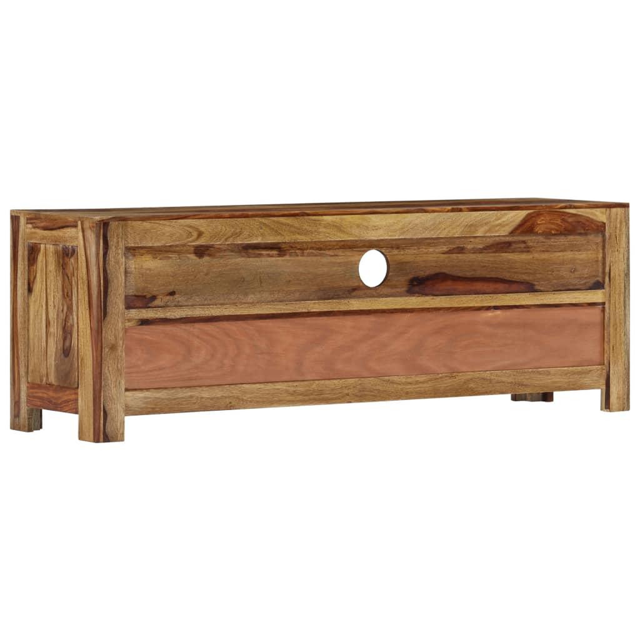 Voir la diapositive 4 : VIDAXL Meuble tv 120x30x40 cm bois de sesham solide