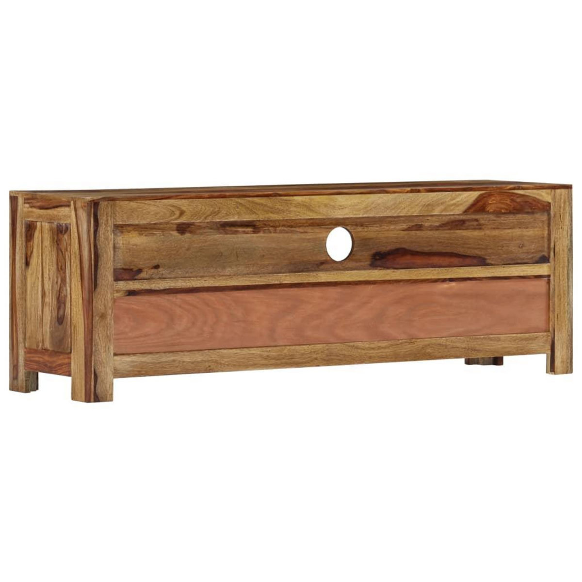 VIDAXL Meuble TV 120x30x40 cm Bois de Sesham solide
