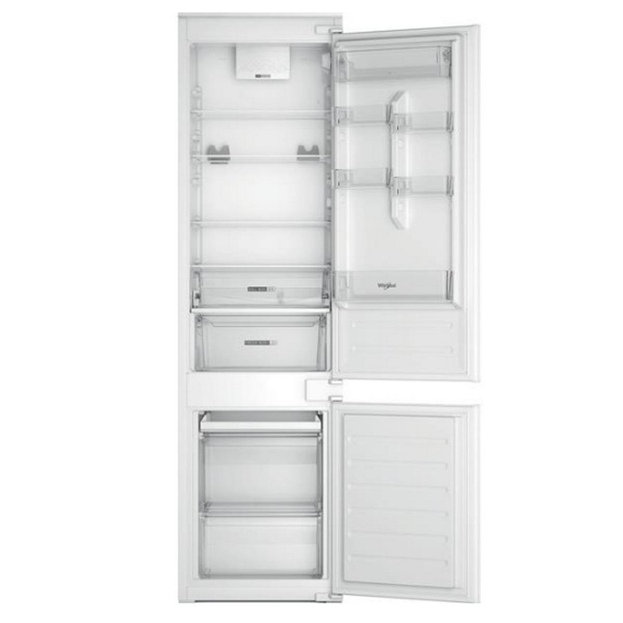 Voir la diapositive 3 : Whirlpool Réfrigérateur combiné intégrable à glissières 300l - whc20d011b1fr