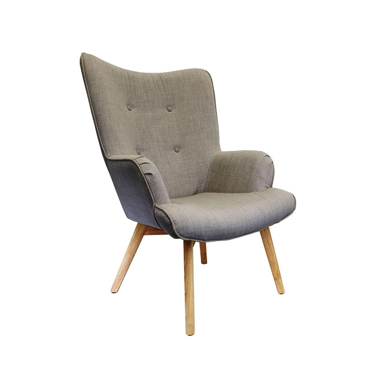The Home Deco Factory Fauteuil de salon scandi Helsinki