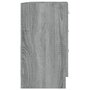 Voir la diapositive 4 : VIDAXL Armoire de lavabo Sonoma gris 63x30x54 cm Bois d'ingenierie