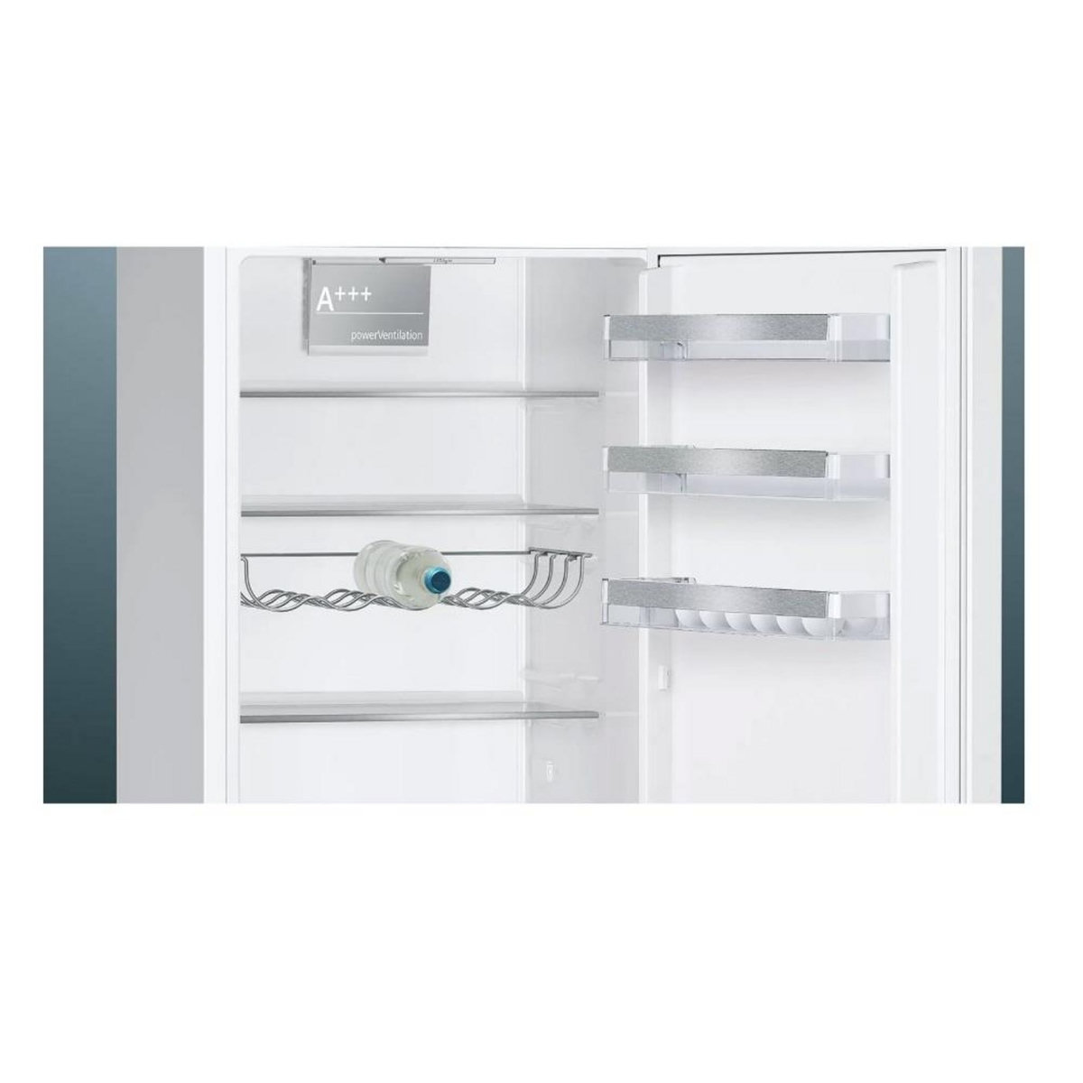 Siemens Réfrigérateur combiné 60cm 337l brassé blanc - kg39eawca