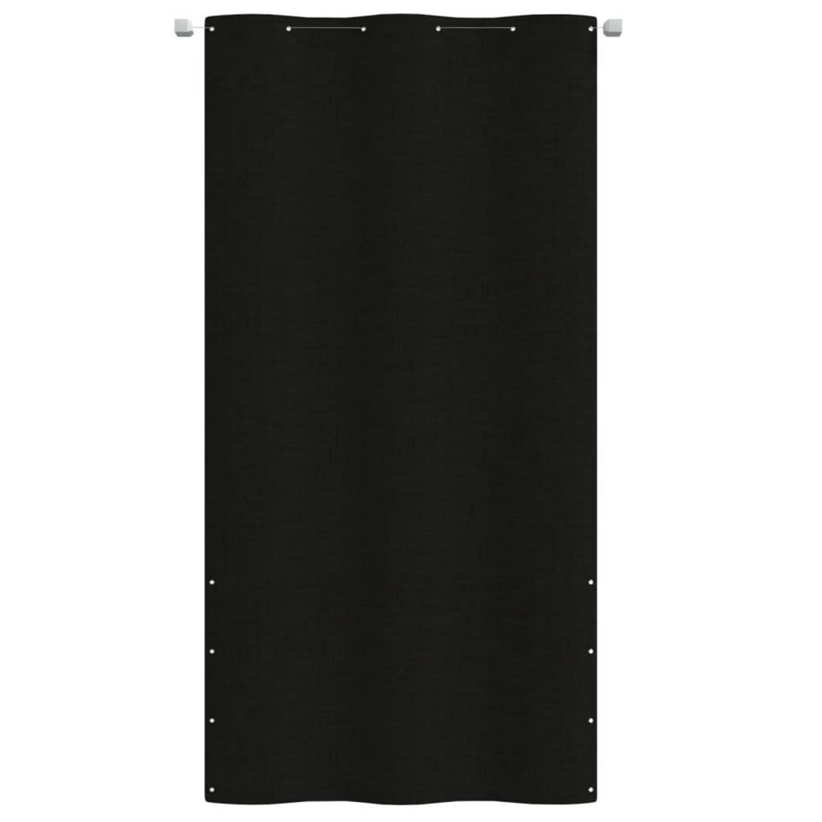 VIDAXL Ecran de balcon Noir 120x240 cm Tissu Oxford