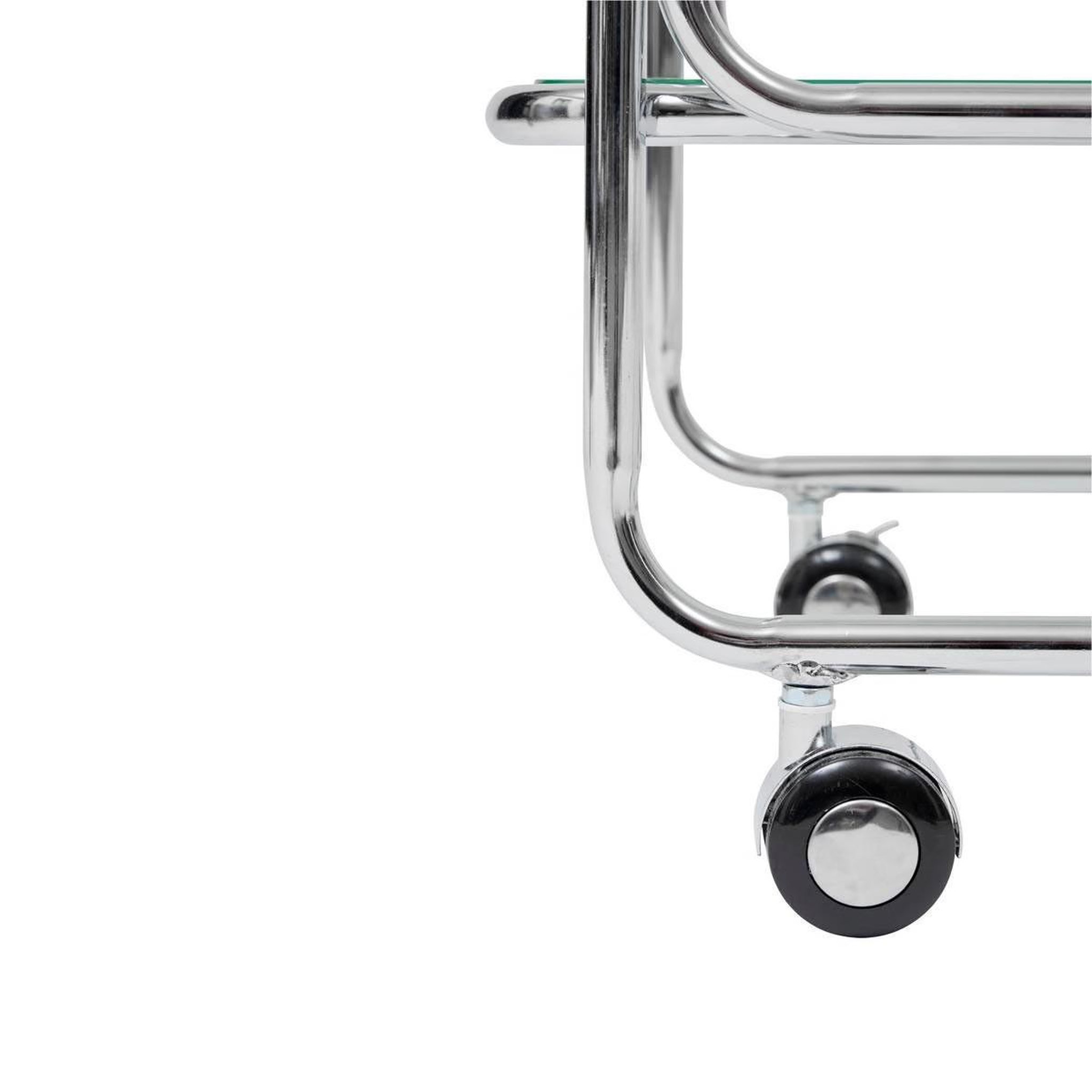 Voir la diapositive 3 : ATMOSPHERA Desserte design en verre  hornwell  92cm argent